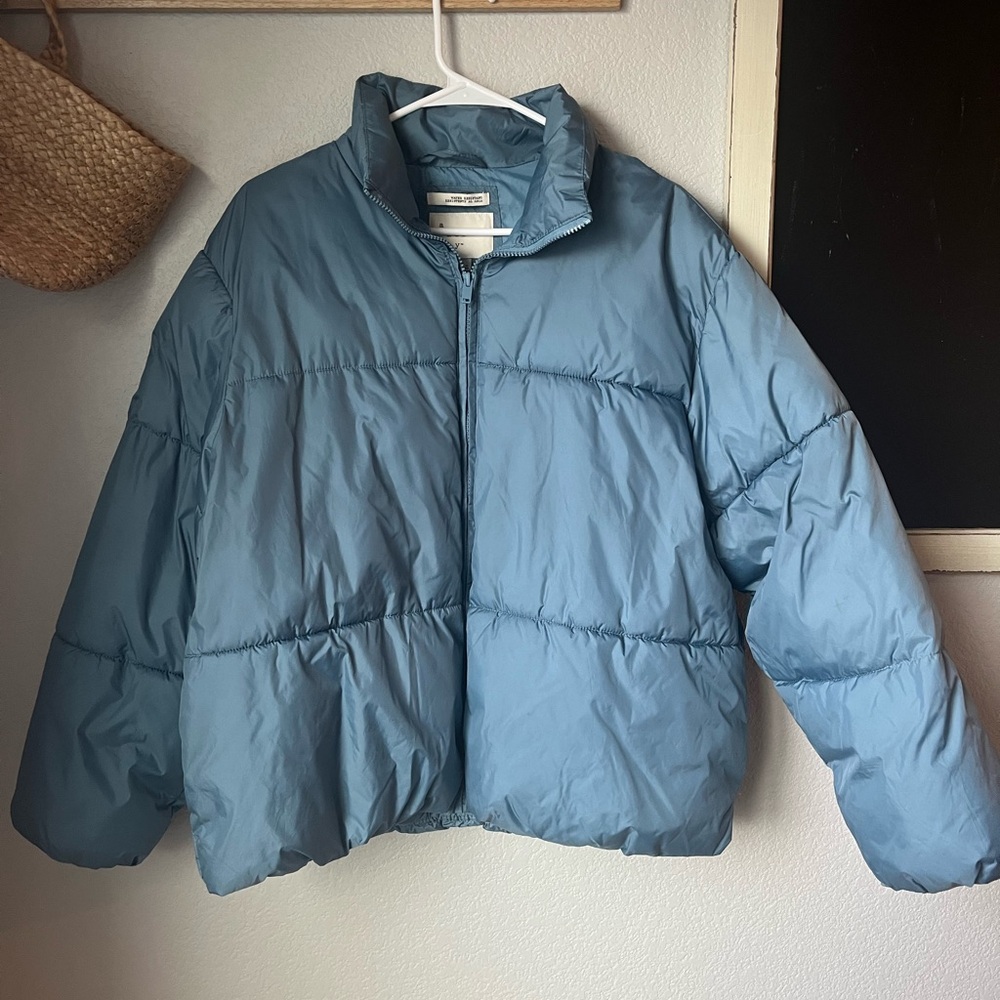 A New Day Blue Puffer Jacket